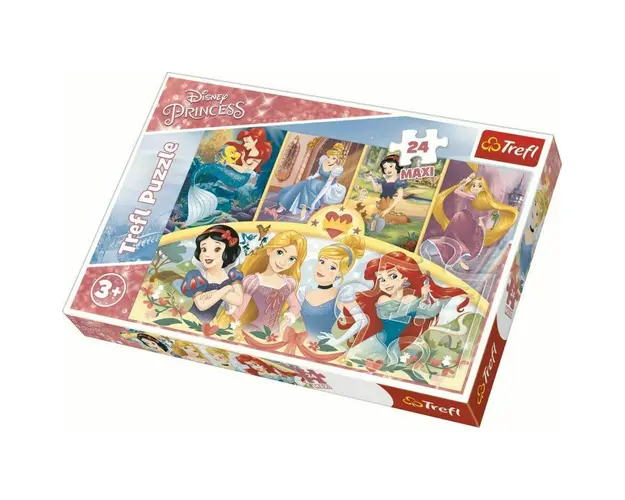 Trefl - Puzzle personaje Amintiri magice , Puzzle Copii , Maxi, piese 24, Multicolor