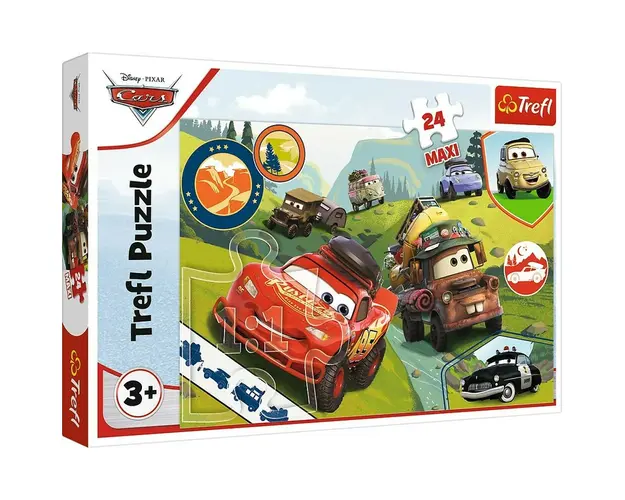 PUZZLE TREFL 24 MAXI CARS MASINUTELE FERICITE
