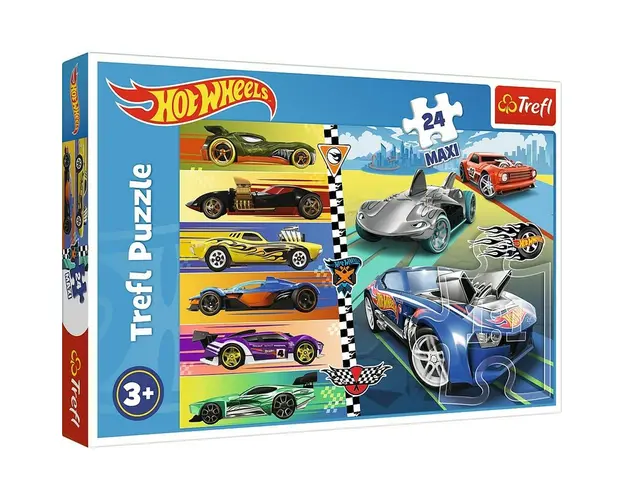 PUZZLE TREFL 24 MAXI HOT WHEELS MASINILE DEOSEBITE