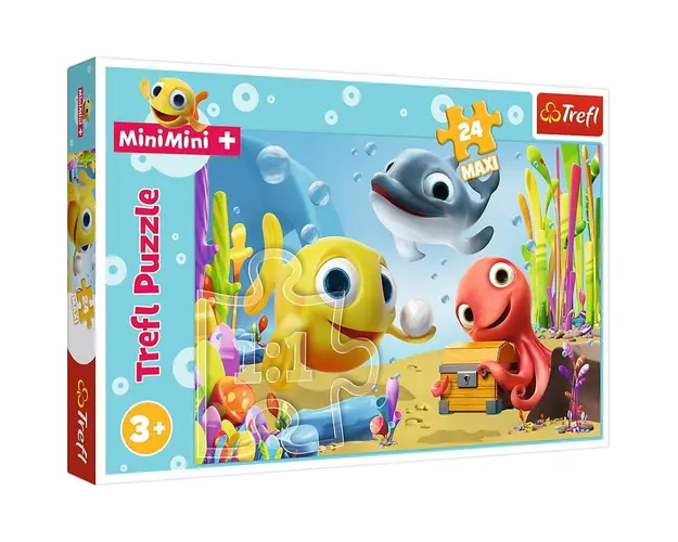 Trefl - PUZZLE 24 MAXI PESTISORII FERICITI
