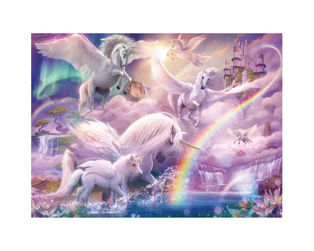 Puzzle Unicorni, 100 Piese