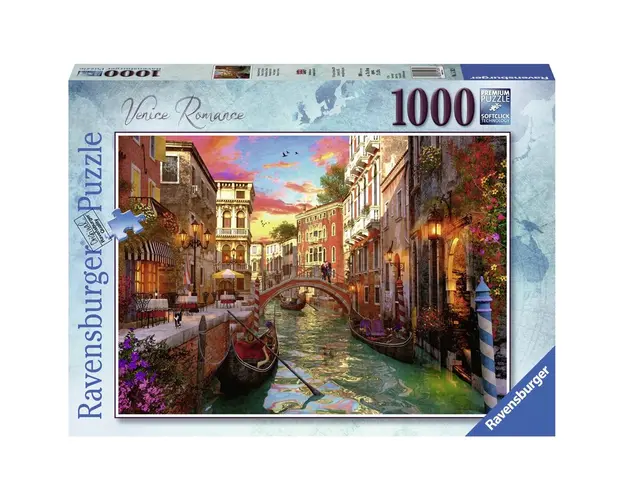 Puzzle Venetia Romantica,1000 Piese
