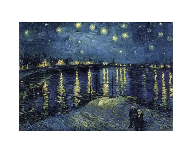 Puzzle Incent Van Gogh: Noapte Instelata, 1000 Piese
