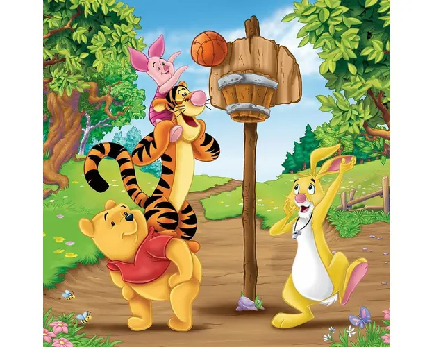 Puzzle Winnie The Pooh, 3X49 Piese