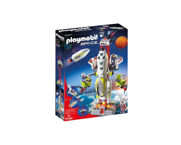 Playmobil - Racheta Spatiala Cu Lansator