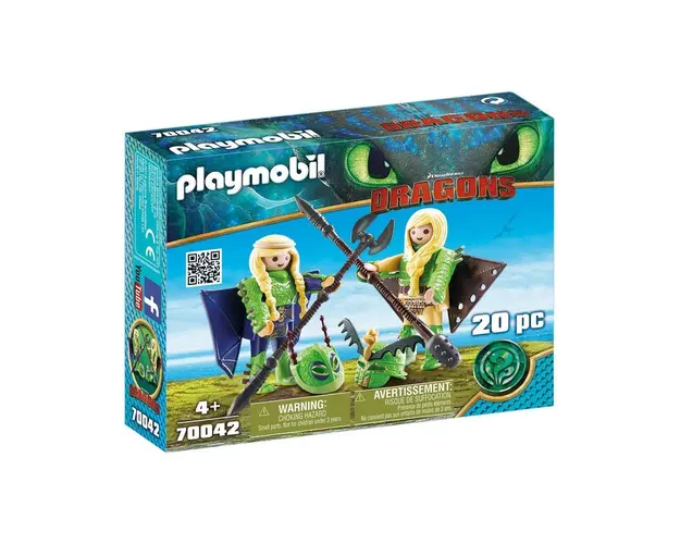 Playmobil - Raffnut Si Taffnut In Costume De Zbor