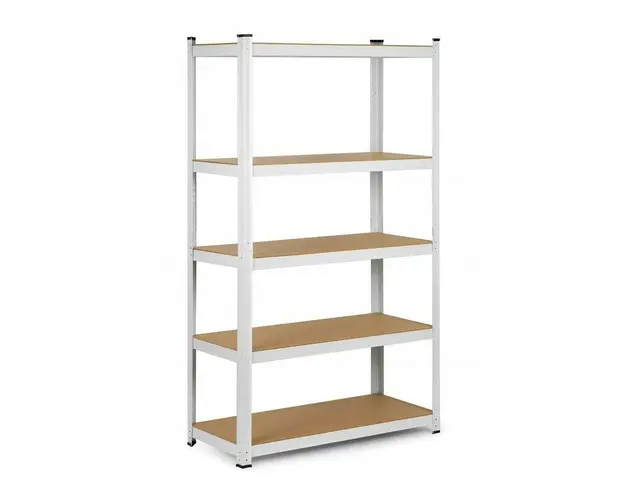 Raft de depozitare metalic, 150 x 75 x 30 cm, Humberg, Argintiu, galvanizat, greutate maxima 625 kg