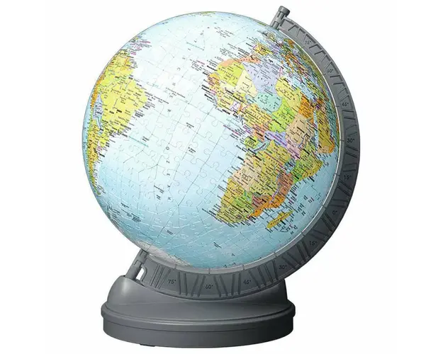 Ravensburger - Puzzle 3d Cu Led Globul Pamantesc 540 Piese