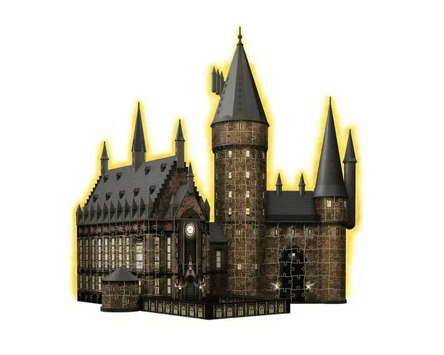 Ravensburger - Puzzle 3d Cu Led Harry Potter Sala Principala 540 Piese