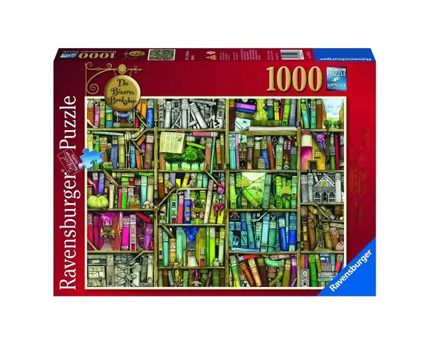 Puzzle Librarie Bizara, 1000 Piese