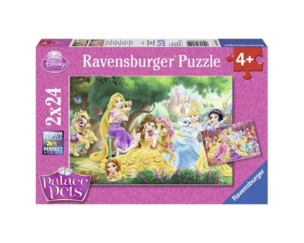 Puzzle Palace Pets 2X24 Piese