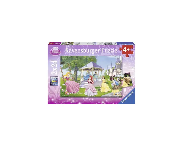 Puzzle Printesele Incantatoare, 2X24 Piese