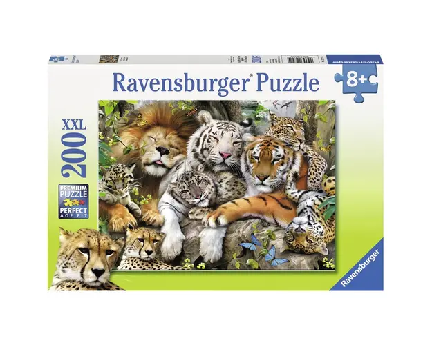 Puzzle Tigri, 200 Piese
