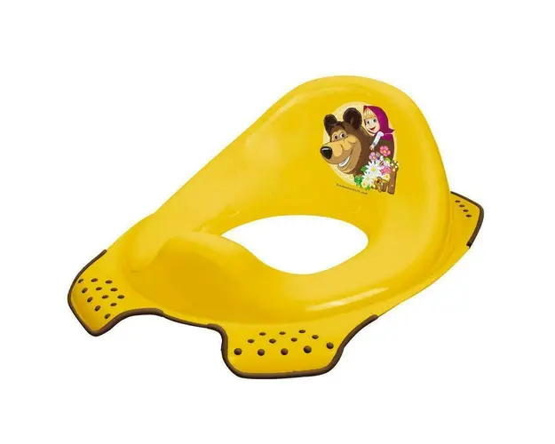 Lorelli - Reductor anatomic pentru toaleta DISNEY, Yellow MASHENKA & MISHKA