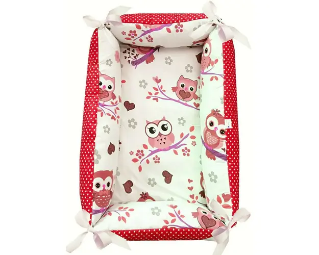 Reductor Bebe Nest Deseda Bufnite cu rosu