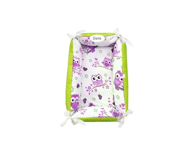 Reductor Personalizat Bebe Nest Deseda Bufnite cu mov