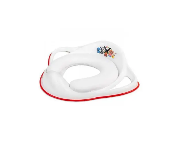 Reductor wc moale copii MyKids Bing Alb-Rosu