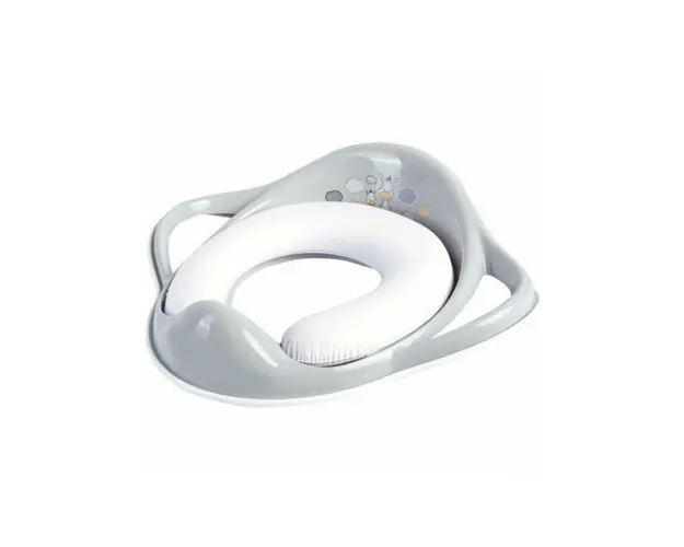 Reductor wc moale copii MyKids Zebra Beige/Grey