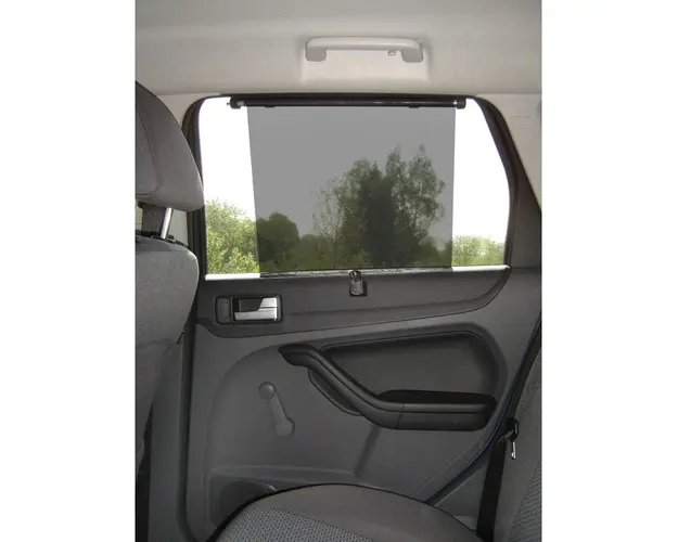 Parasolar auto, Reer, Retractabil, 41 x 46 cm, Negru