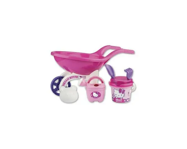 Androni Giocattoli - Set jucarii pentru nisip Roaba , Hello Kitty