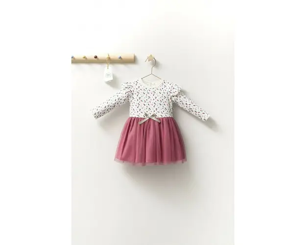 Rochita eleganta cu tulle pentru fetite Monster, Tongs baby (Culoare: Negru, Marime: 9-12 luni)