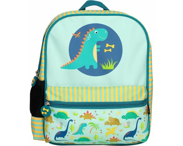 Rucsac cu buzunar exterior - model dinozauri