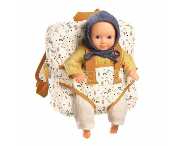 Rucsac cu port bebe, Djeco