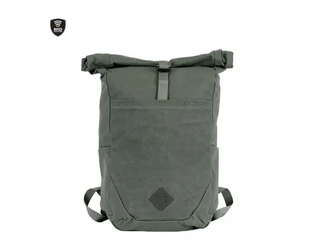 Rucsac cu Protectie RFID Kibo Olive 25l