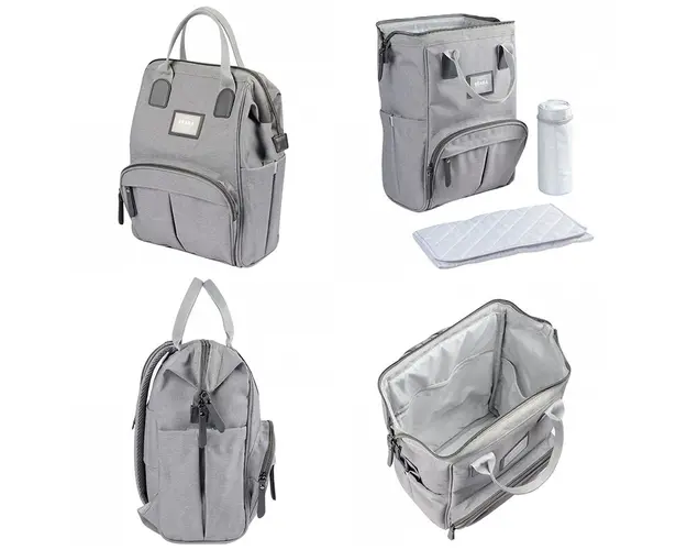 Rucsac de infasat Beaba Wellington Heather Grey