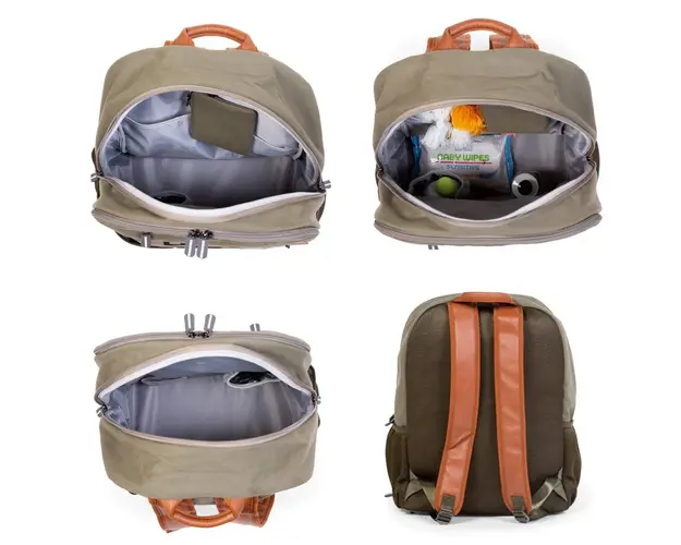 Rucsac de infasat Childhome Daddy Bag Kaki