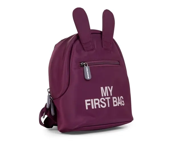 Rucsac pentru copii Childhome My First Bag Visiniu