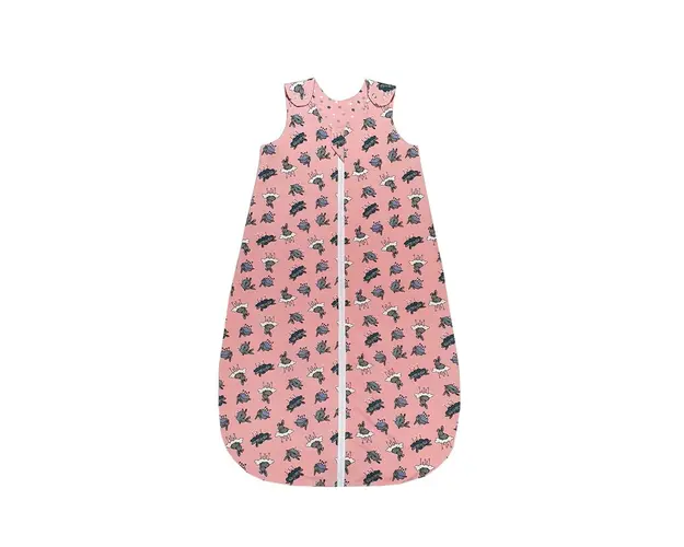 Sac de dormit copii Bunny Pink, 110 cm, 0.8 tog - Primavara