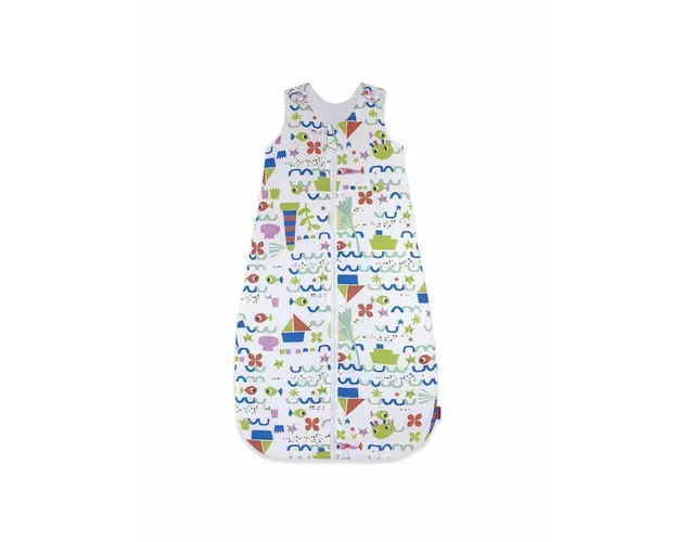 Sac de dormit copii, Pestisori, din bumbac, 70 cm, 1.5 tog