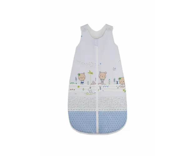 Sac de dormit copii, Poveste in doi, din bumbac, 130 cm, 1.5 tog