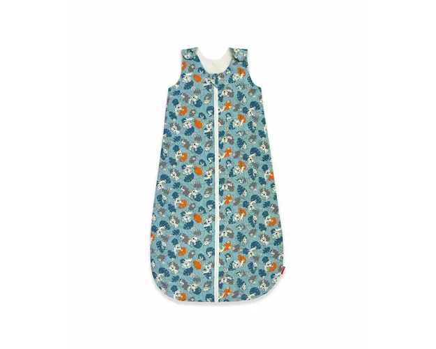 Sac de dormit copii, Tiger Jungle, din bumbac, 70 cm, 1.5 tog
