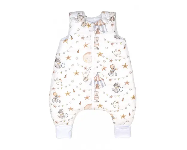 Sac de dormit cu picioare, bumbac de vara, 1 Tog, Circ, S, 6-24 luni