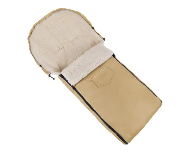 Sac de dormit impermeabil de lana Nativo Winter 110x40 cm Cappuccino