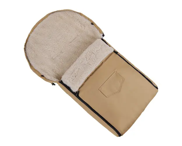 Sac de dormit impermeabil de lana Nativo Winter 95x40 cm Cappuccino