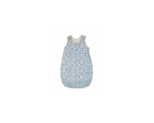 KidsDecor - Sac de dormit fara maneci Baby bear 70 cm din Bumbac, 70x30 cm, 3-9 luni, Tog 2.5, Albastru