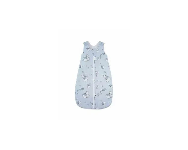 KidsDecor - Sac de dormit fara maneci Ursuletul Martinica 95 cm din Bumbac, 95x36 cm, 12-24 luni, Tog 0.8, Albastru