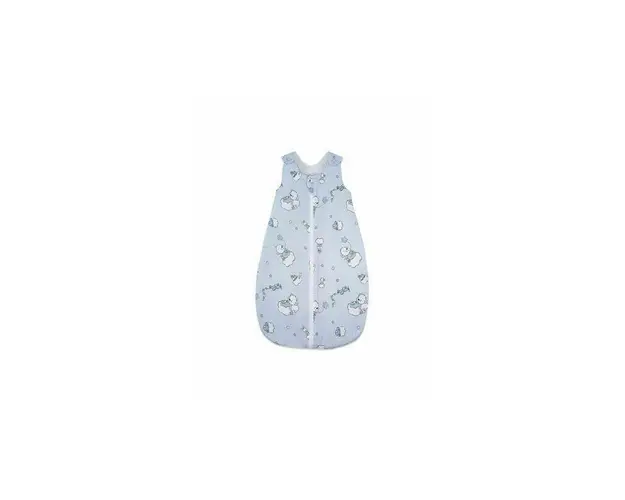 KidsDecor - Sac de dormit fara maneci Ursuletul Martinica 70 cm din Bumbac, 70x30 cm, 3-9 luni, Tog 1.0, Albastru