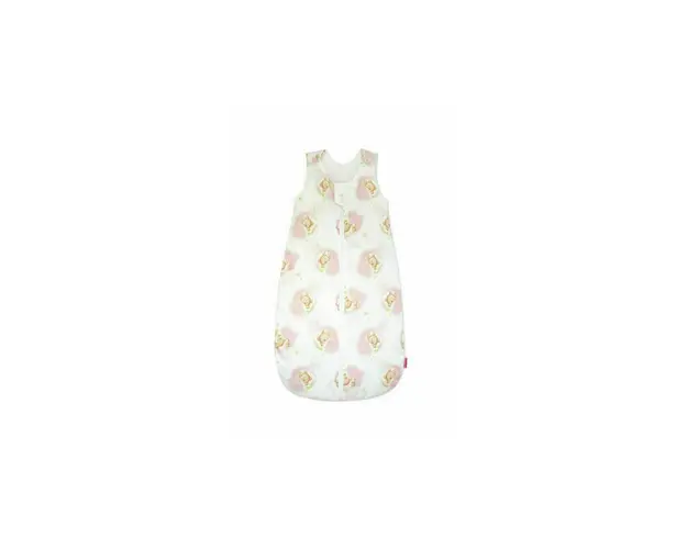 KidsDecor - Sac de dormit fara maneci Pink Bear's Dream 110 cm din Bumbac, 110x38 cm, 18-36 luni, Tog 0.5