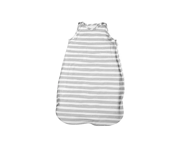 Lorelli - Sac de dormit fara maneci , Striped, Pentru toamna/iarna, Pentru copii cu inaltimea maxima de 85 cm, din Bumbac, Gri
