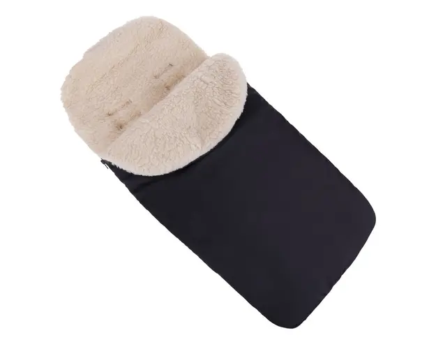 Sac de iarna de lana impermeabil Nativo Winter 85x40 cm Negru