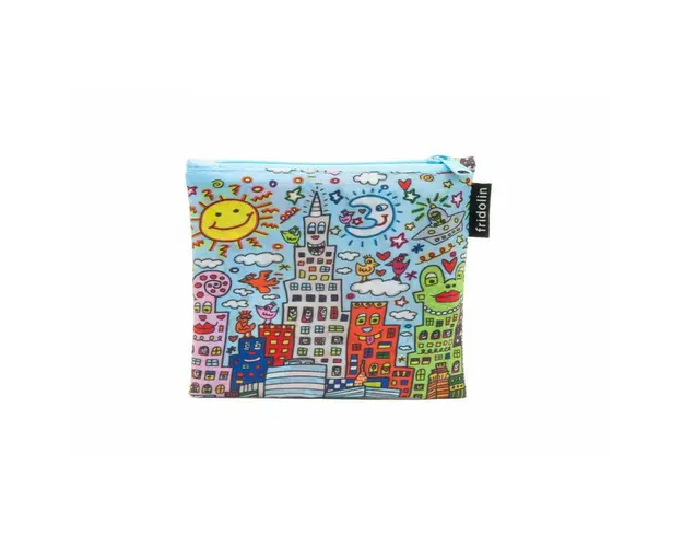 Fridolin - Sacosa din material reciclat, design James Rizzi