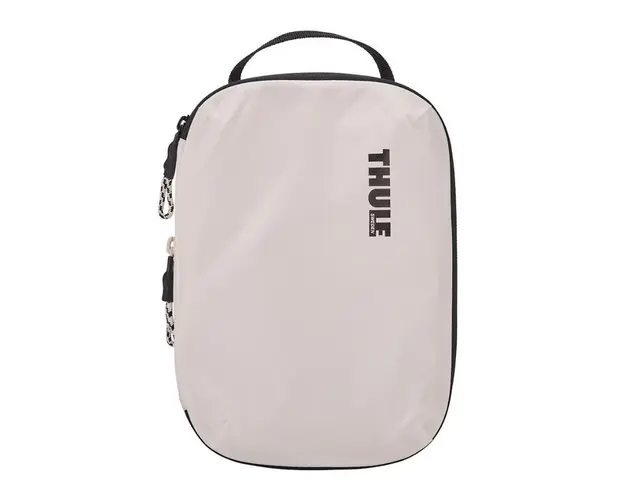 Saculet de depozitare, Thule, Compression Packing Cube, mic, alb