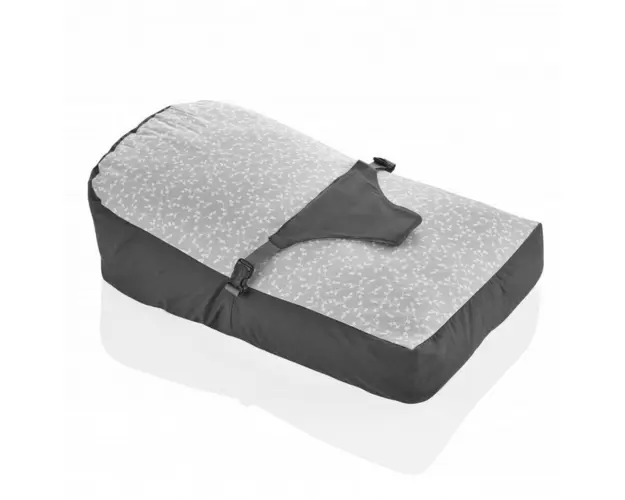 Saltea anti-alunecare BabyJem cu ham pentru bebelusi (Culoare: Somon)