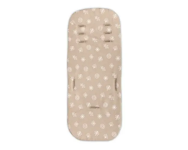 Lorelli - Husa carucior Cosy Travel Memory , Abstract Leaves, Cu spuma cu memorie, Bej/Gri