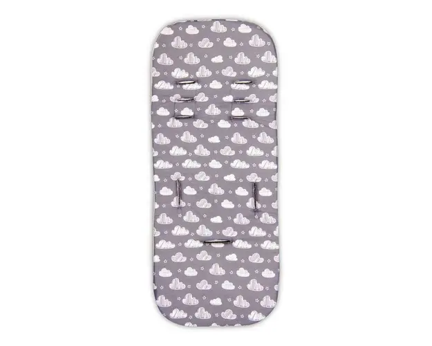 Lorelli - Husa carucior Cu spuma cu memorie Cosy Travel Clouds, Gri