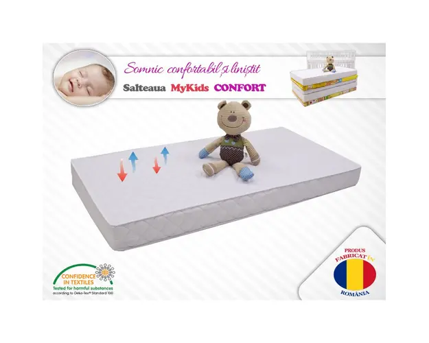 Saltea copii MyKids Cocos Confort II 110x65x10 (cm)